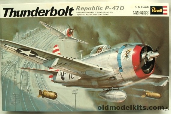 Revell 1/32 Republic P-47D Thunderbolt 527th FS/86th FG, H296 plastic model kit